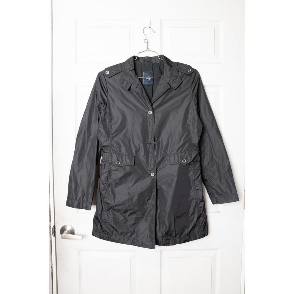 2010's Fay Satin Trench Coat